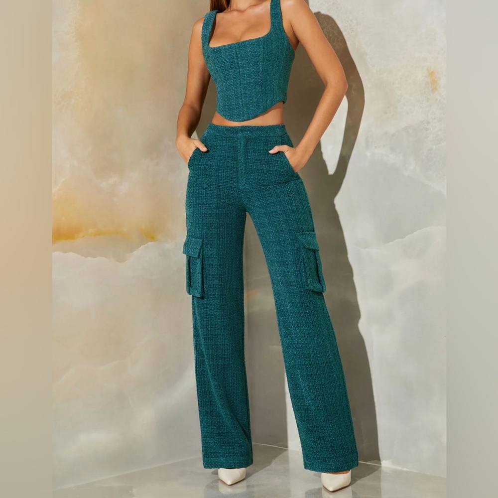 Oh Polly Hendrix Tweed Pants